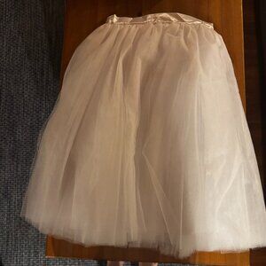 Etsy Custom Ivory Tulle Skirt
